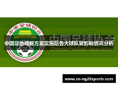 中国足协降薪方案实施后各大球队受影响情况分析